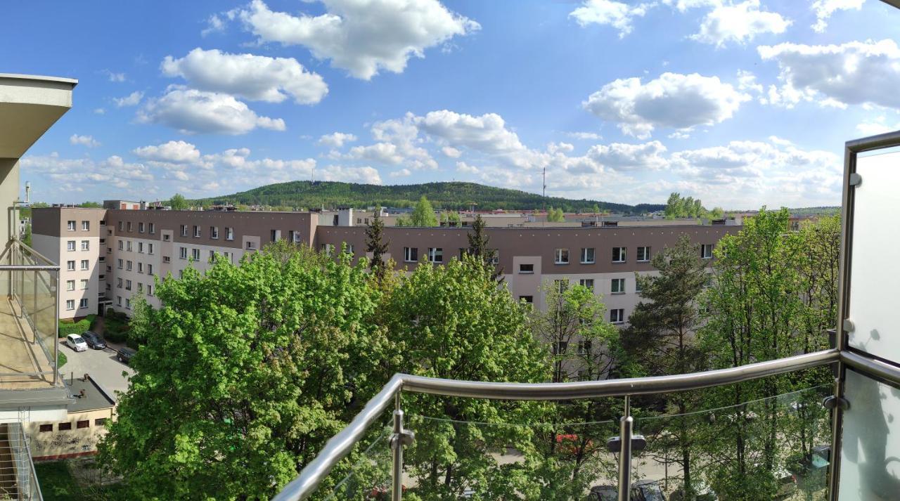 Blue Sky - Apartament Z Pieknym Widokiem Na Gore Telegraf Kielce Ngoại thất bức ảnh